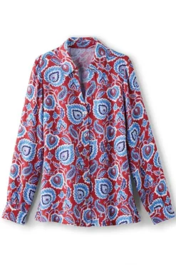 Hot Soft Surroundings Addison Gauze Big Shirt