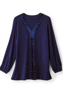 Best Soft Surroundings Adornment Top Cabernet