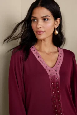 Best Soft Surroundings Adornment Top Cabernet