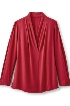 New Soft Surroundings Akira Blouse