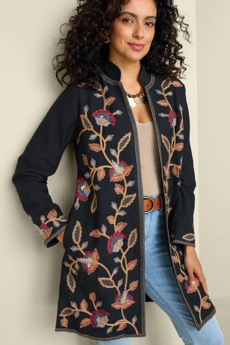 Discount Soft Surroundings Alamosa Jacket Black
