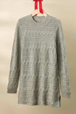 Sale Soft Surroundings Alena Cable Sweater Tunic