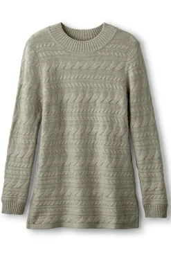 Sale Soft Surroundings Alena Cable Sweater Tunic