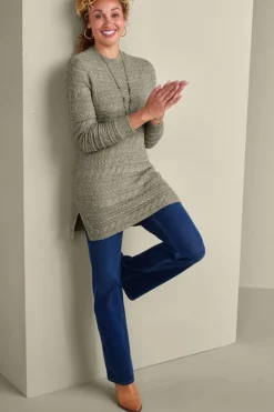 Sale Soft Surroundings Alena Cable Sweater Tunic