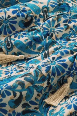 Soft Surroundings Aleyah Maxi Dress PaisleyIkatOvercast