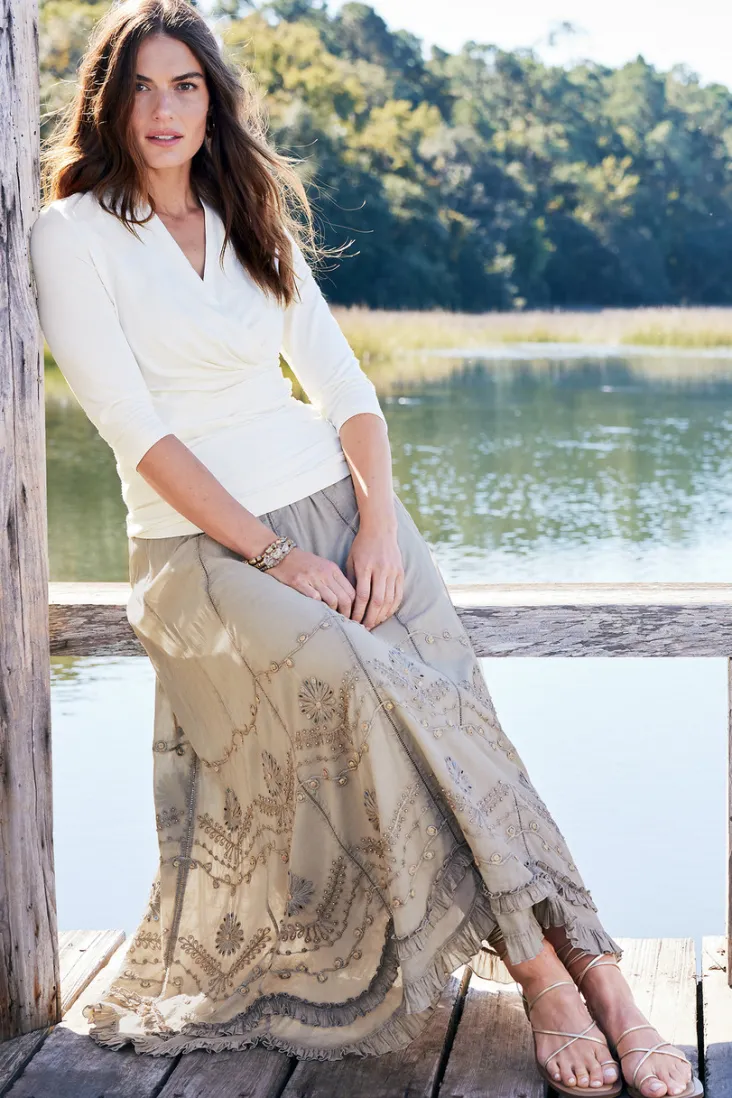 Outlet Soft Surroundings Alondra Knit Top I