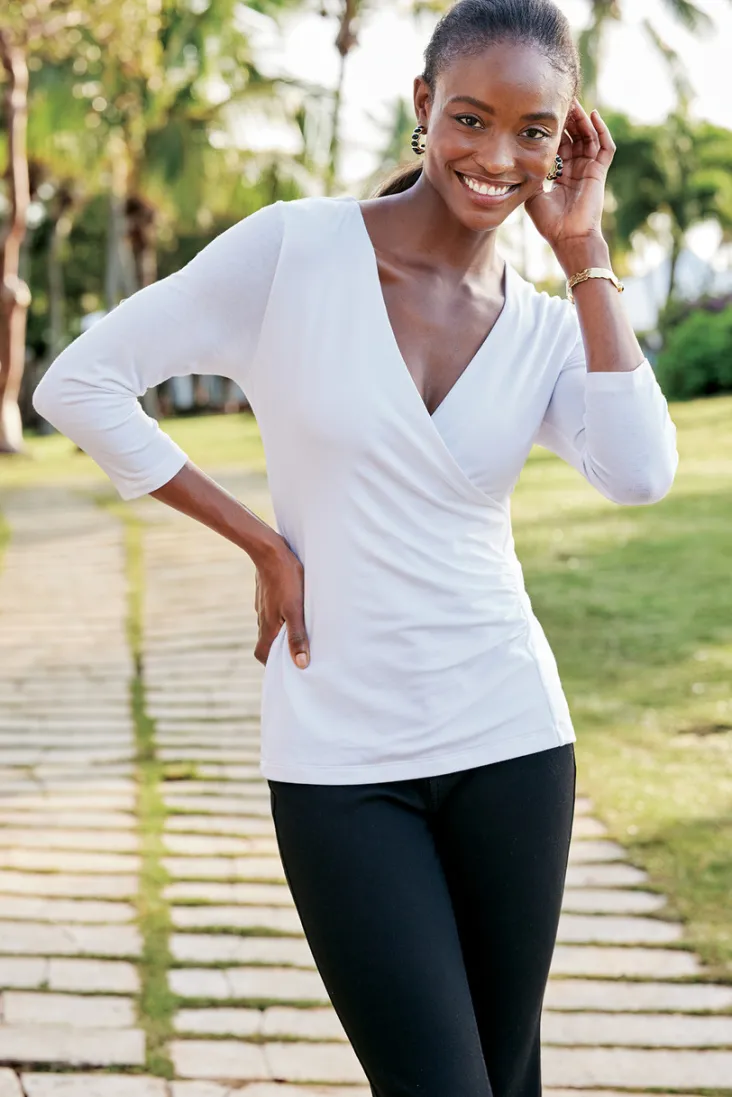 Discount Soft Surroundings Alyssa Knit Top