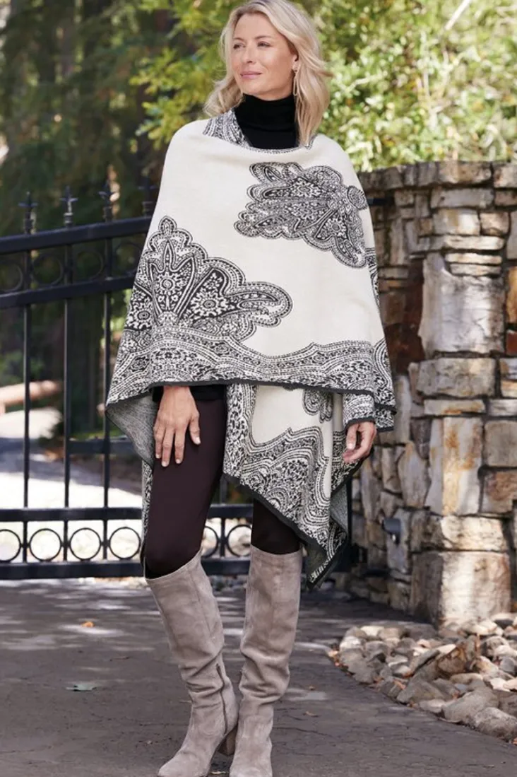 Discount Soft Surroundings Amedeo Wrap Ecru