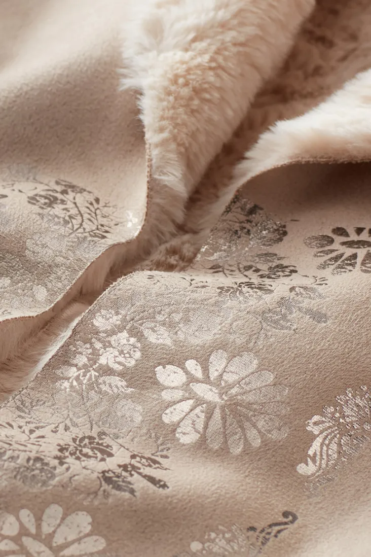 Sale Soft Surroundings Anastasia Faux Shearling Coat Cream