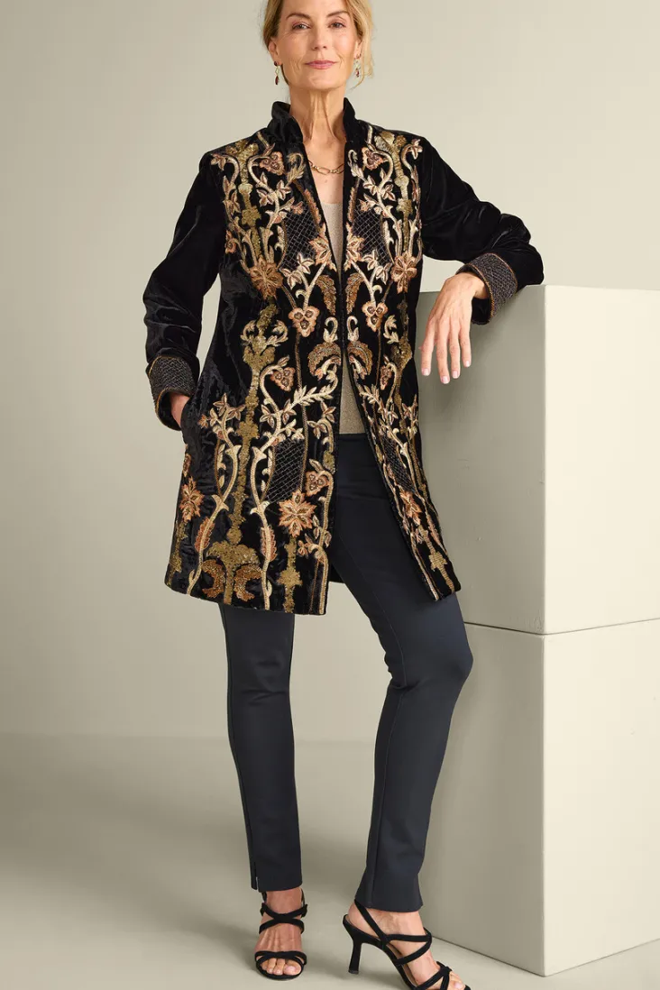 Discount Soft Surroundings Antoinette Jacket Black