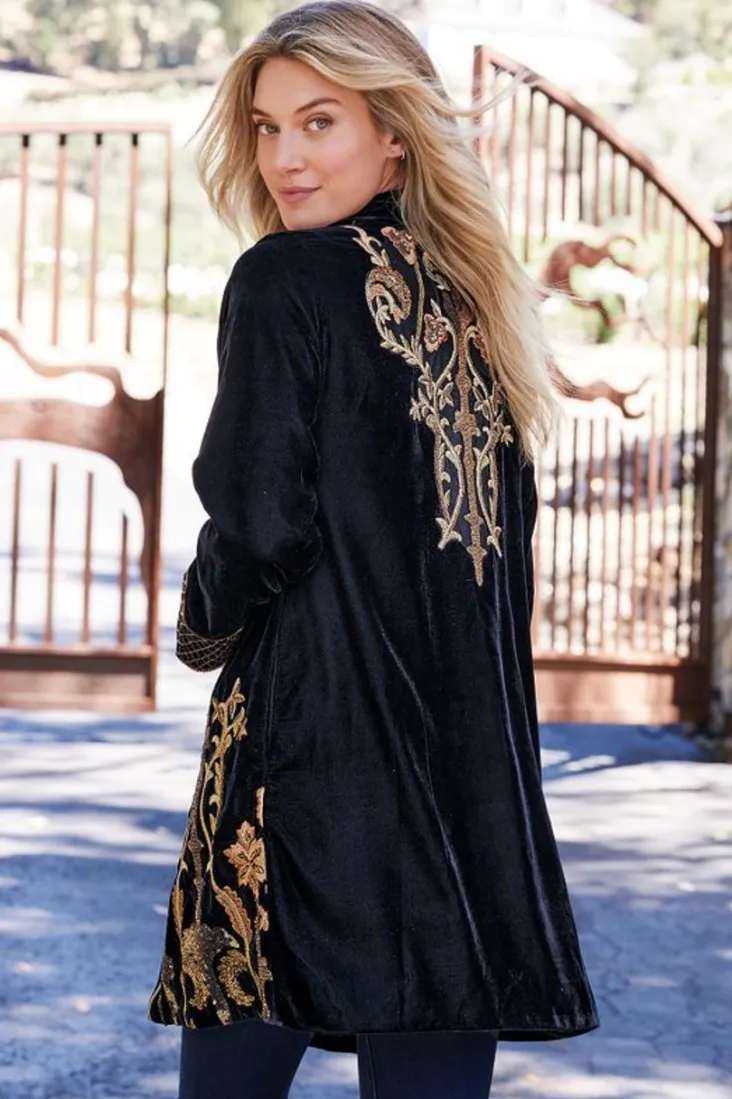 Discount Soft Surroundings Antoinette Jacket Black