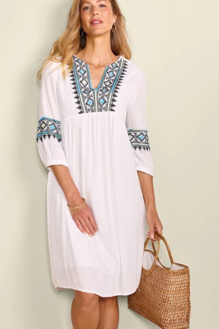 Soft Surroundings April Woven Bag Tan