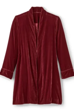 Soft Surroundings Aria Velvet Jacket