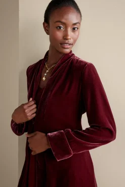 Soft Surroundings Aria Velvet Jacket