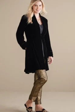 Soft Surroundings Aria Velvet Jacket