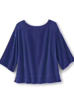 Hot Soft Surroundings Aria Velvet Top