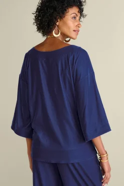 Hot Soft Surroundings Aria Velvet Top