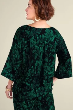 Hot Soft Surroundings Aria Velvet Top