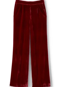New Soft Surroundings Aria Velvet Wide Leg Pants