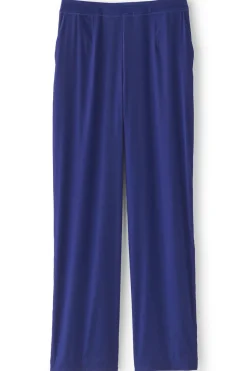 New Soft Surroundings Aria Velvet Wide Leg Pants