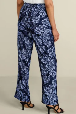 New Soft Surroundings Aria Velvet Wide Leg Pants