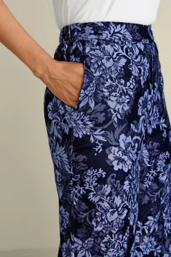 New Soft Surroundings Aria Velvet Wide Leg Pants