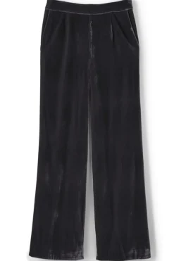New Soft Surroundings Aria Velvet Wide Leg Pants