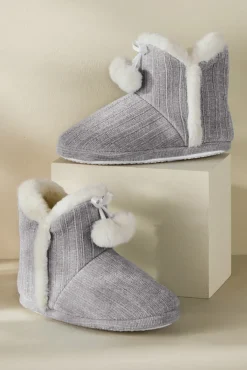 Sale Soft Surroundings Ashlyn Cabled Bootie Slippers