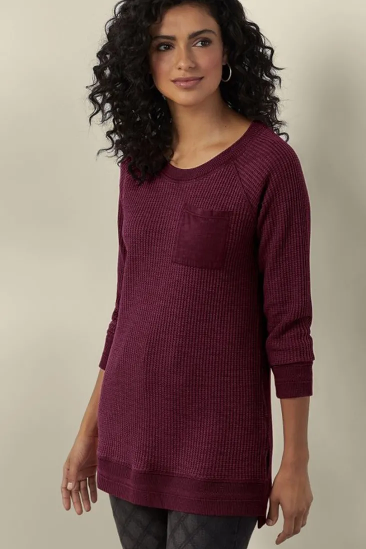 Online Soft Surroundings Autumn Waffle Tunic