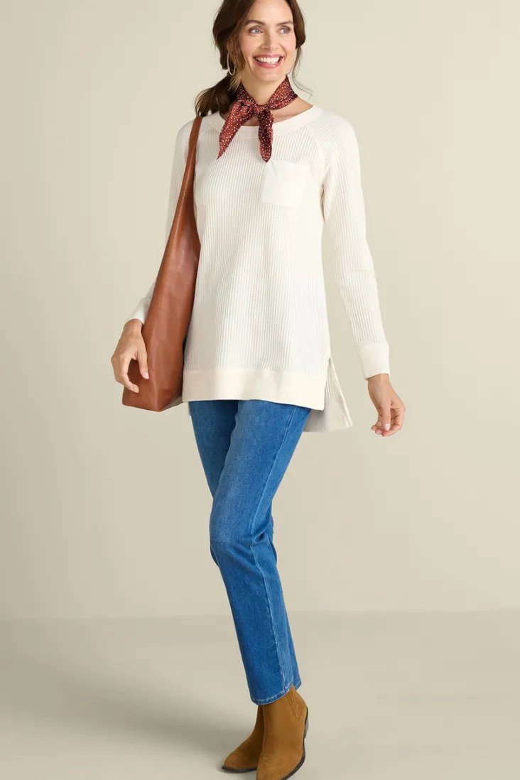 Online Soft Surroundings Autumn Waffle Tunic