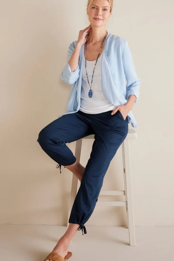 Soft Surroundings Barbados Convertible Crop Pants