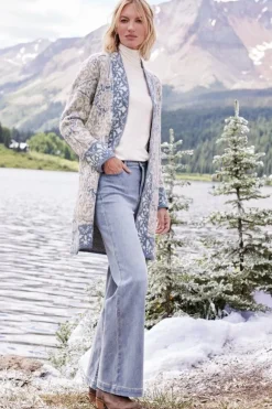 Hot Soft Surroundings Barra Cardigan MedallionMulti