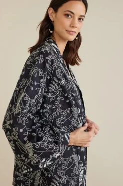 Soft Surroundings Beatrix Topper Black