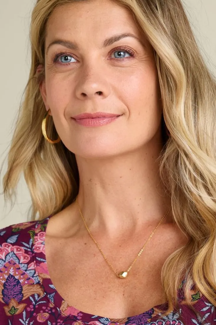 Sale Soft Surroundings Beljoy Friend Pendant Necklace Gold