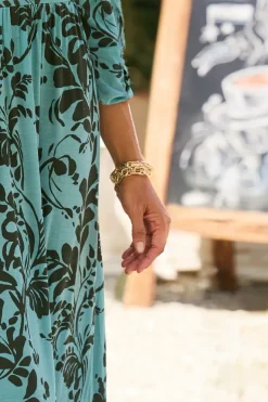 New Soft Surroundings Bella Links Bracelet Set Gold