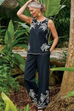 Clearance Soft Surroundings Bernita Pants Black