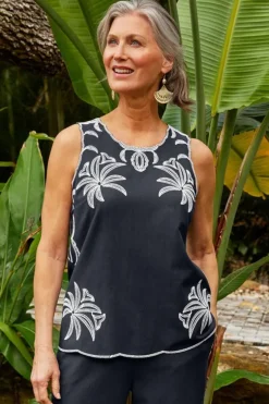 Sale Soft Surroundings Bernita Top Black