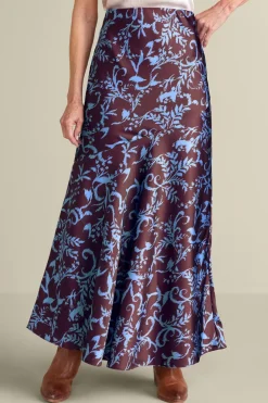 Online Soft Surroundings Blaise Satin Skirt