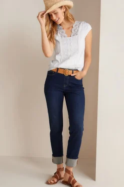 Outlet Soft Surroundings Breelyn Top White