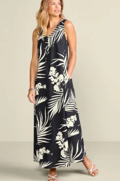 Best Soft Surroundings Capri Maxi Dress BrazilianPalm