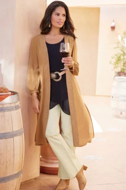 New Soft Surroundings Celine Tunic I IvoryPearl