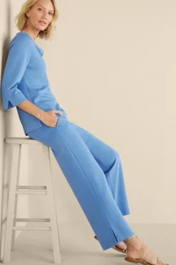 Discount Soft Surroundings Ceri Knit Wide-Leg Pants
