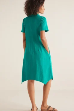 Outlet Soft Surroundings Danielle Button Dress