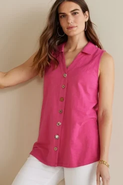 Soft Surroundings Danielle Sleeveless Tunic