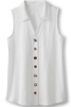 Soft Surroundings Danielle Sleeveless Tunic