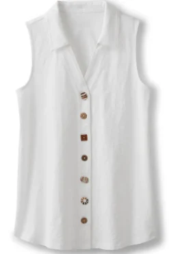 Soft Surroundings Danielle Sleeveless Tunic
