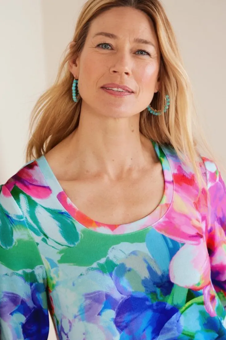 Online Soft Surroundings Darcy Tunic PinkSpringFloral