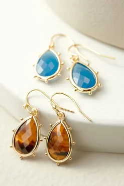 New Soft Surroundings Darya Drop Earrings