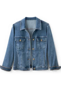 Best Soft Surroundings Diana Shapely Denim Jacket