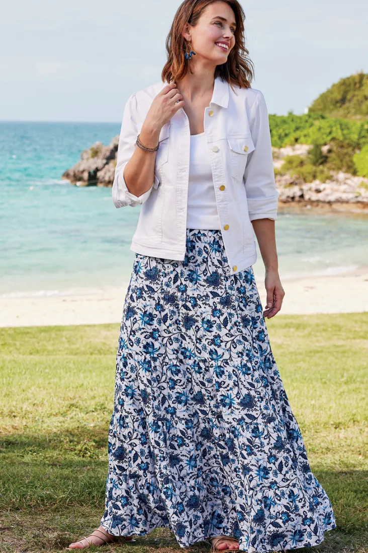 Best Soft Surroundings Diana Shapely Denim Jacket